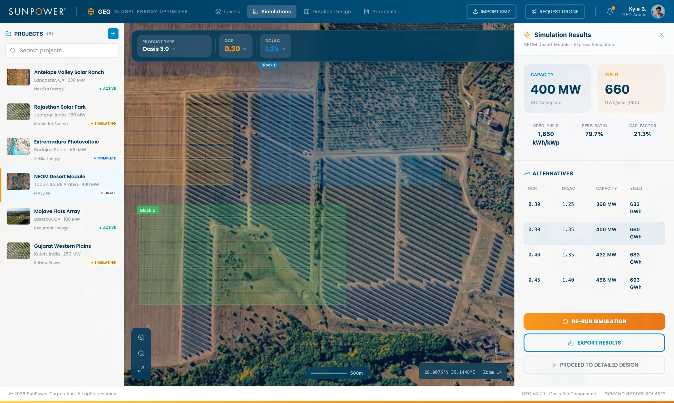 sunpower geo 08