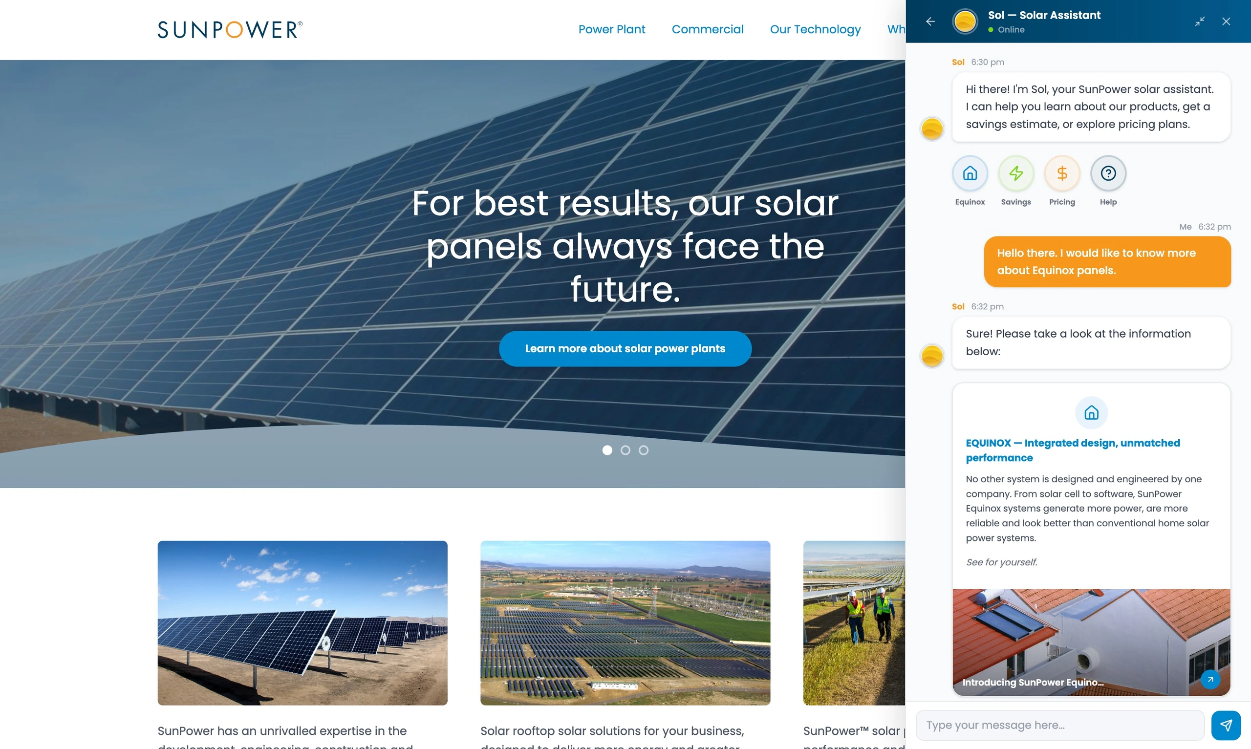 sunpower sol 05