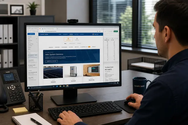 Commercial Ordering System