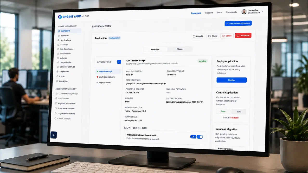 Managed Cloud Platform hero image