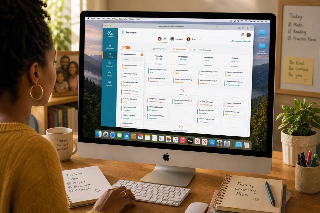Colearn Parent App hero image