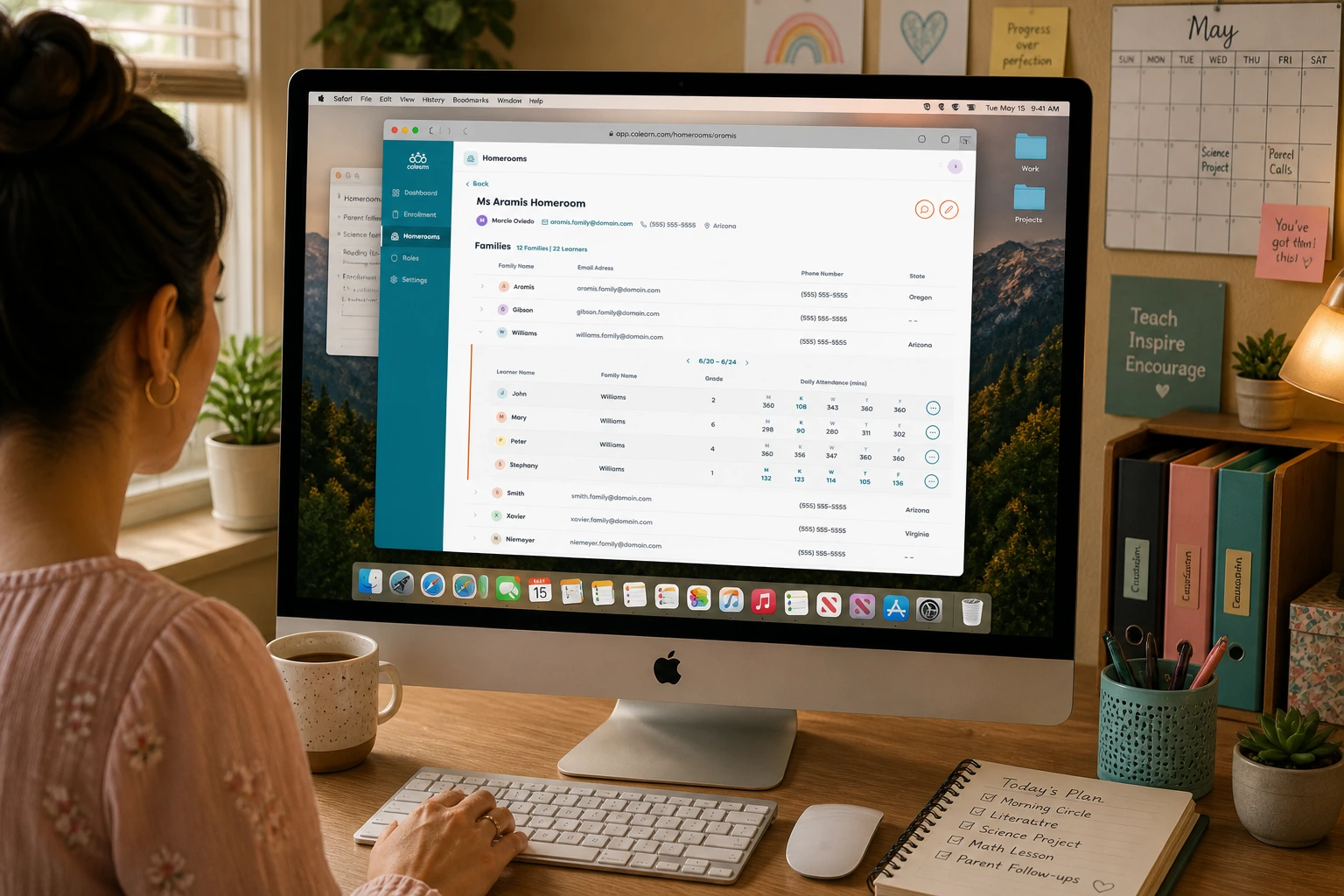 Colearn Homeroom Admin