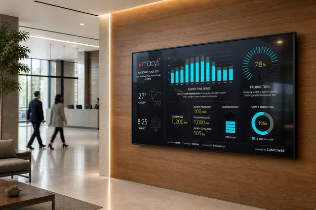 Energy Monitoring Kiosk